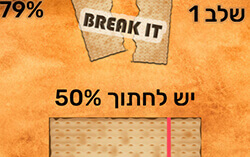 משחק שבירת מצות!